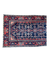 Antique Vegetable Dye Malayer Persian Runner Rug 3x10’4”