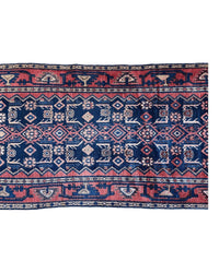 Antique Vegetable Dye Malayer Persian Runner Rug 3x10’4”