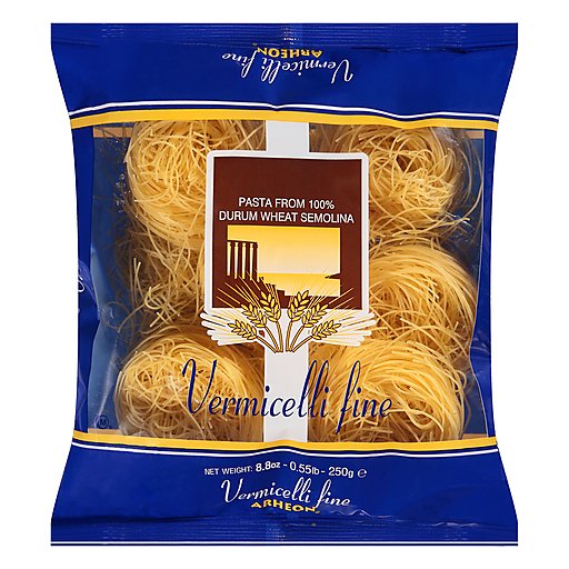 Arheon Fine Vermicelli Pasta - Nested 250g - Versatile Ingredient for Delicious Dishes