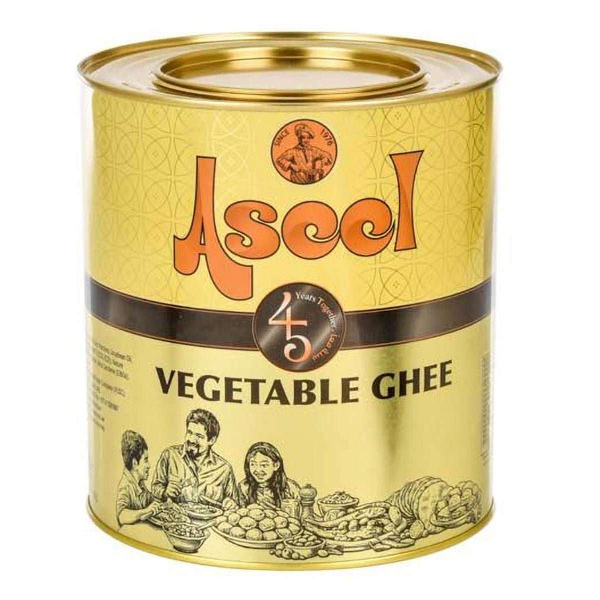 اصيل سمن نباتي 4 لتر
