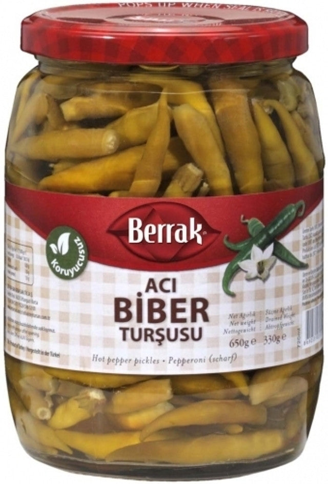 Berrak Pepper Pickle Mild 650G