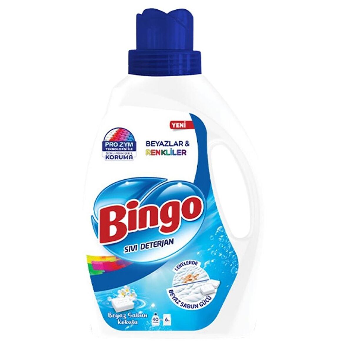 Bingo Liq Deterg Color Whit2.6