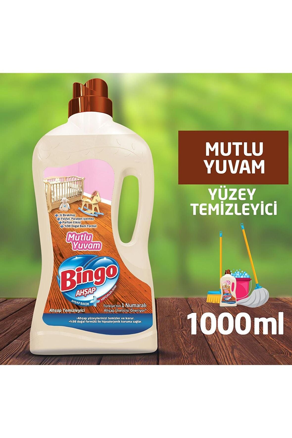 Bingo Cleaner For Wood 1Lt