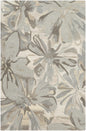 Ilfeld Athena Beige Floral Wool Rug
