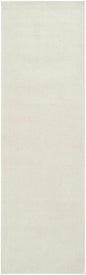 Brockton Solid Light Beige Wool Rug
