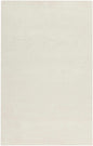 Brockton Solid Light Beige Wool Rug