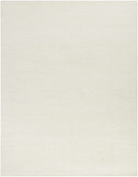 Brockton Solid Light Beige Wool Rug