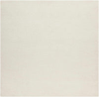 Brockton Solid Light Beige Wool Rug