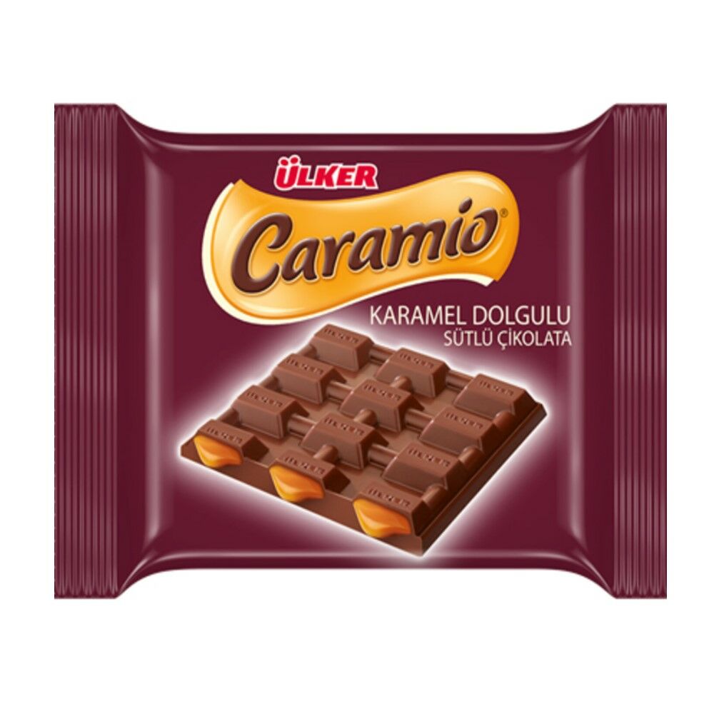 Ulker Caramio Chocolate Square 55G