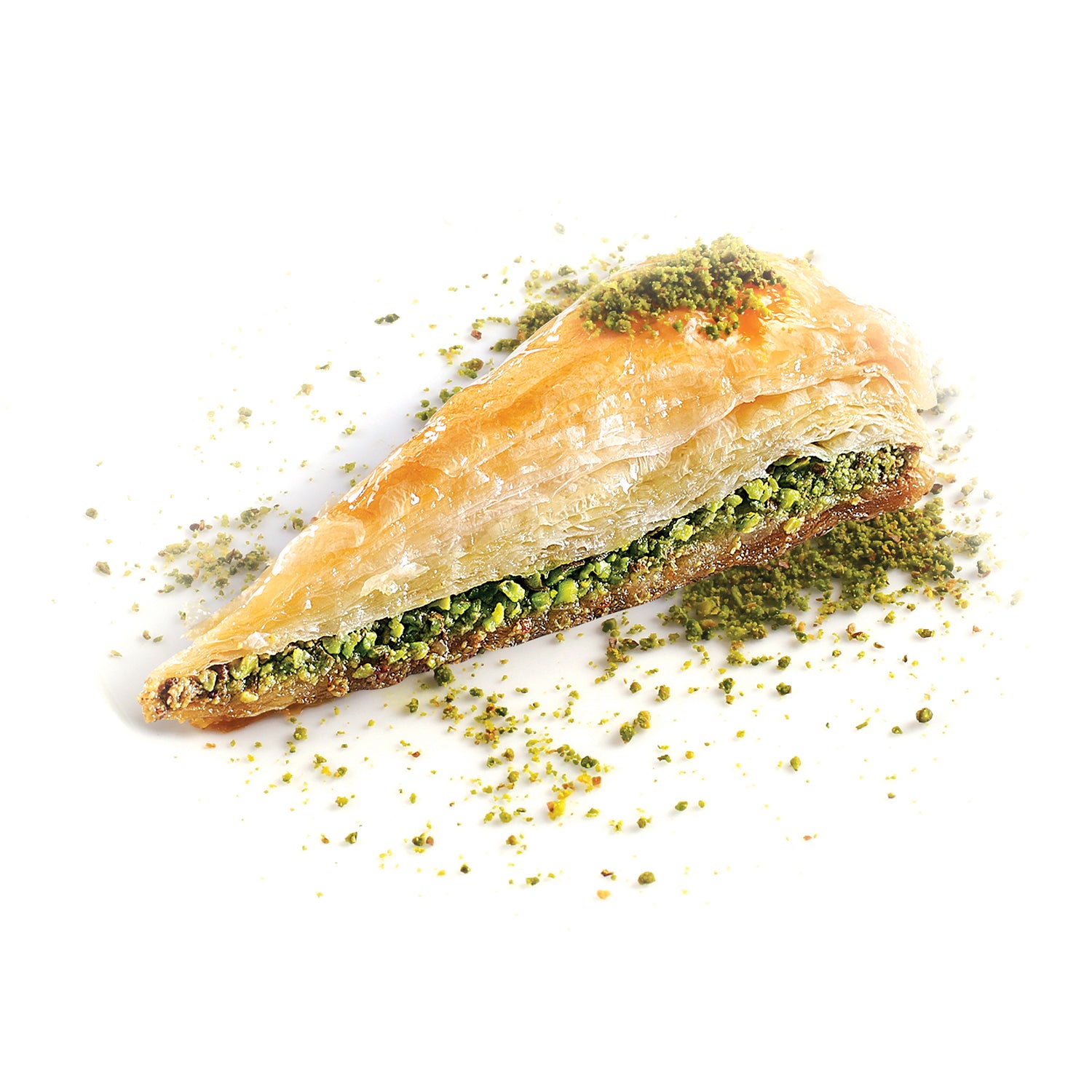 Moda Baklava, Carrot Slice with Pistachio, 16pcs, 3.5lbs (1590g)