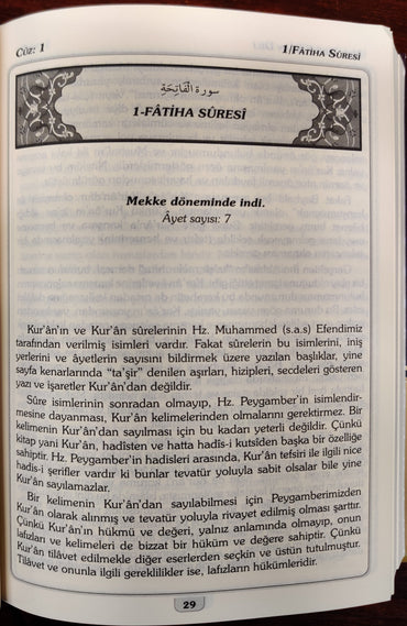 Hak Dini Kur'an Dili Türkçe Tefsiri-10 Kitap Takım