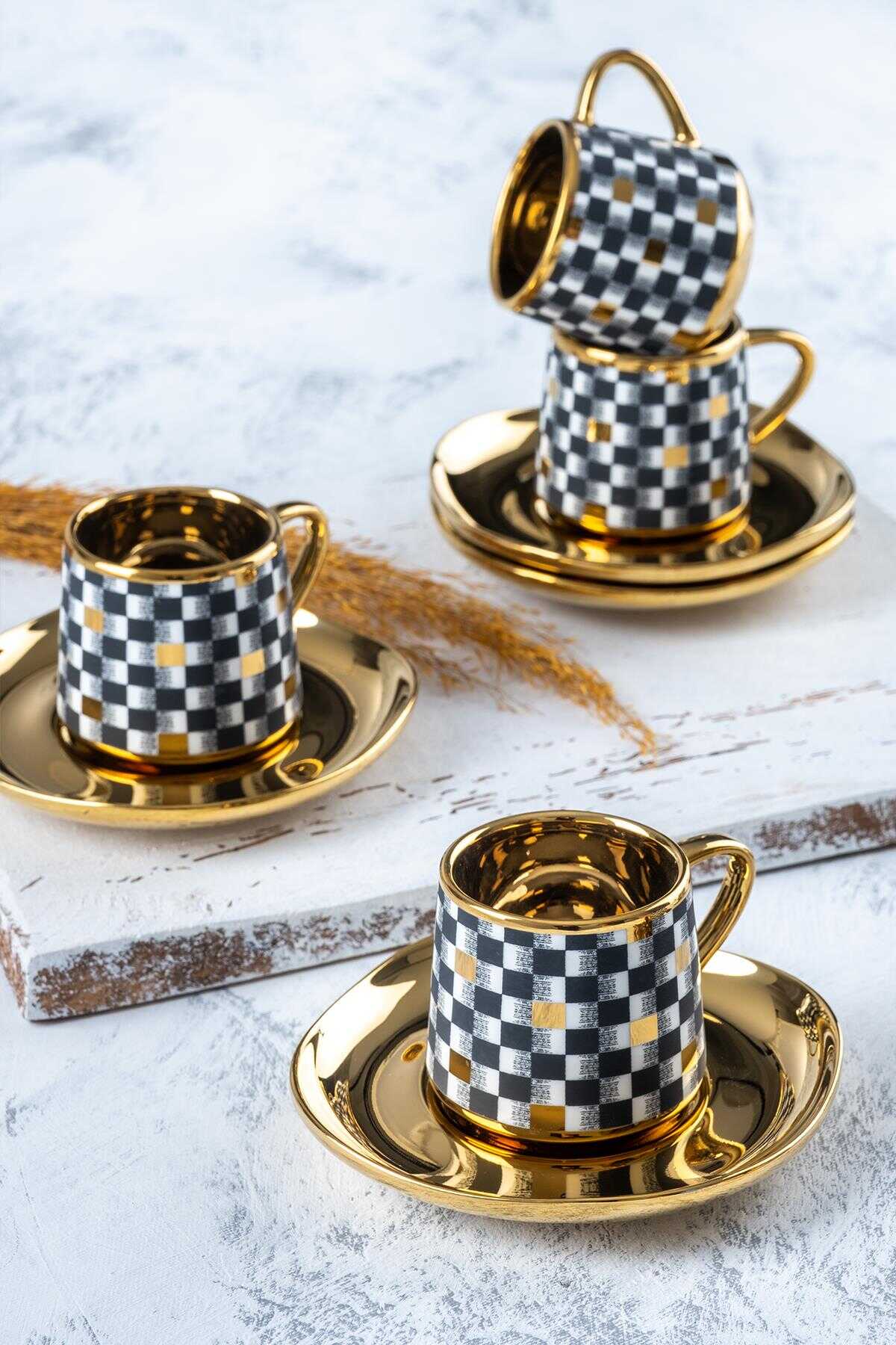 Acar Celine 6Pc Turksh Cofee Set