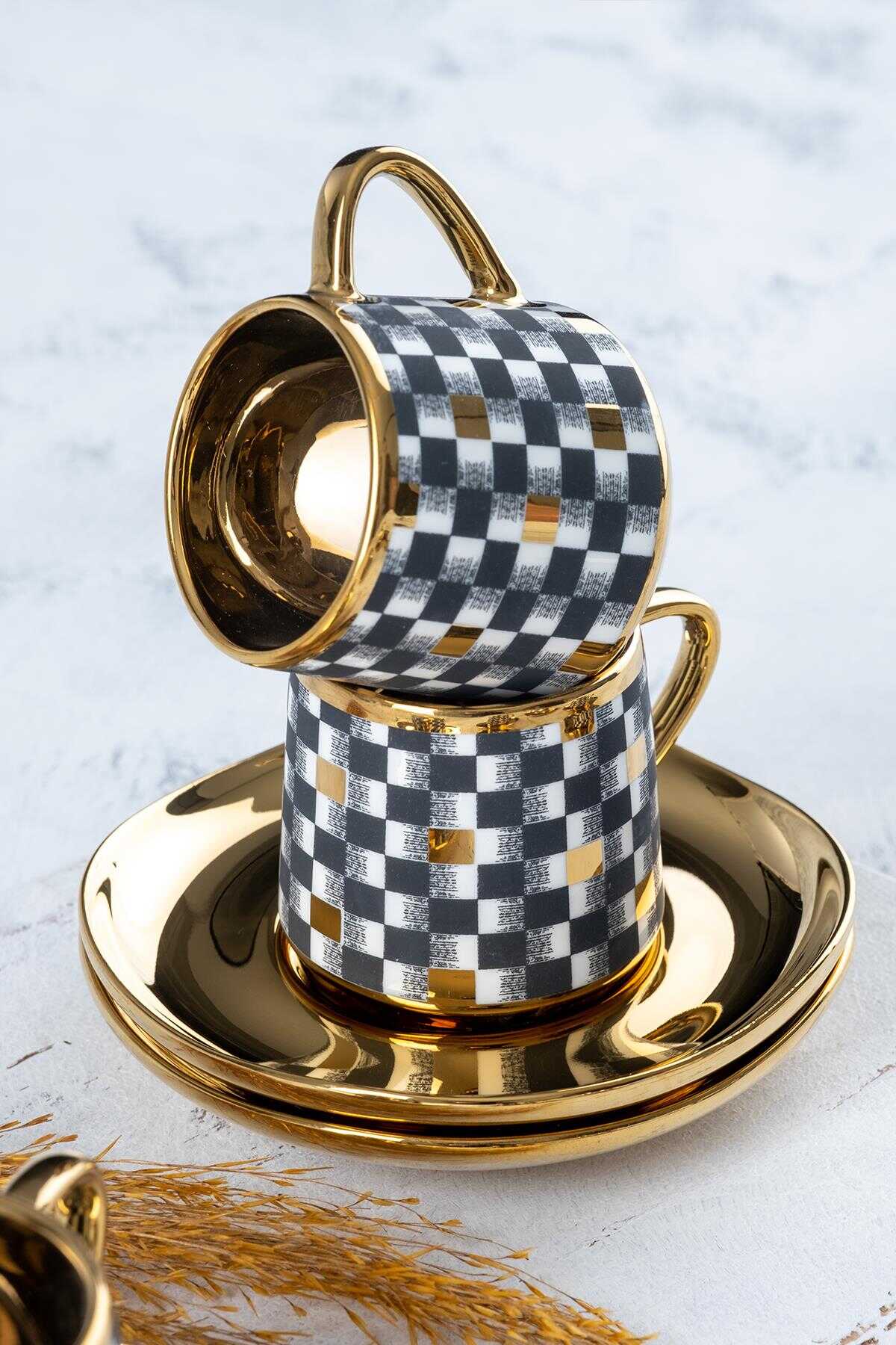 Acar Celine 6Pc Turksh Cofee Set