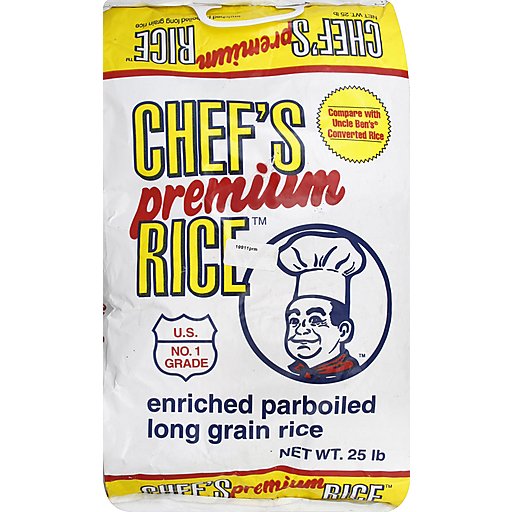 Chefs Rice Par Boiled 20lb