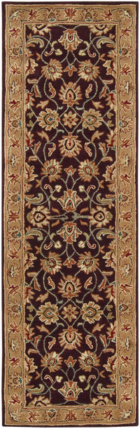 Cherryfield Burgundy 1024 Wool Area Rug