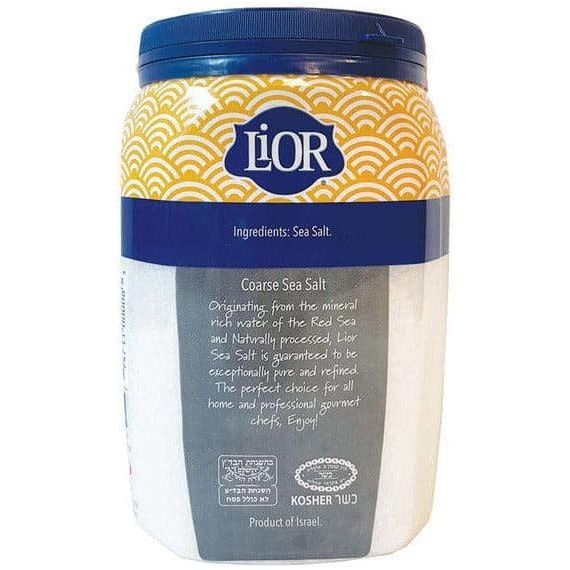 Coarse Sea Salt | Chefs Jar | 35.2 oz (2.2 lbs) | LiOR