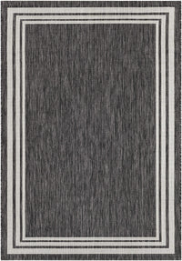 Coonamble Bordered Antrasit Rug