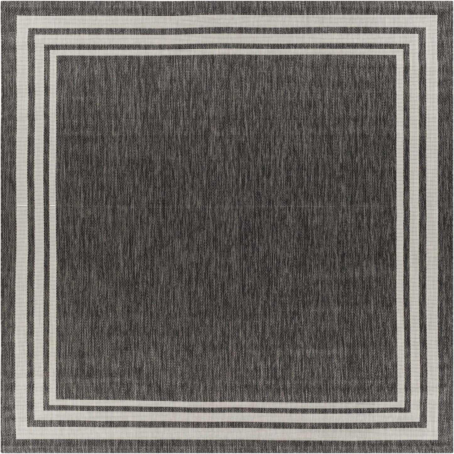 Coonamble Bordered Antrasit Rug
