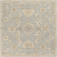 Copen Beige Floral Wool Rug