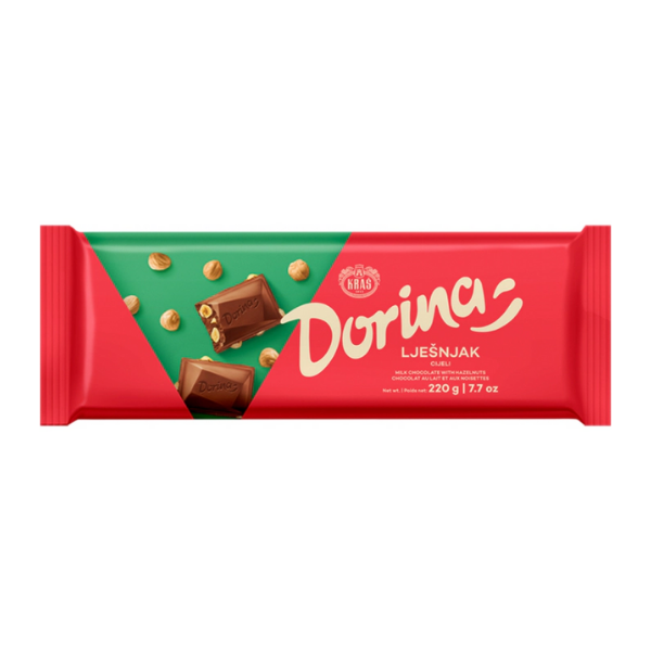 Kras Dorina Chocolate Hazelnut 220Gr