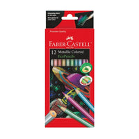 Faber-Castell 12 Metallic Colored EcoPencils