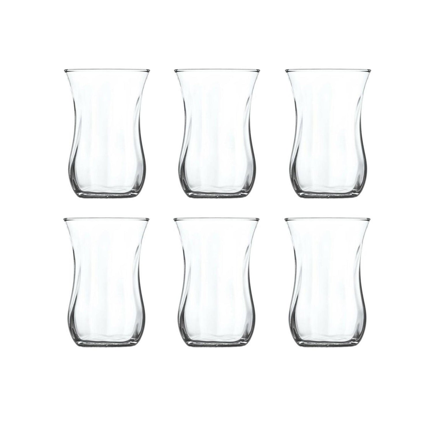 Lav Tea Glass 6 Pc