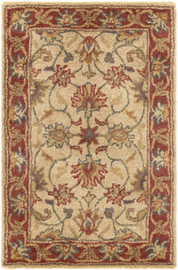 Cherryfield Hand Tufted Brown & Rust 1001 Wool Rug