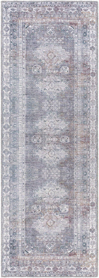 Baltinglass Gray Washable Rug - Promo