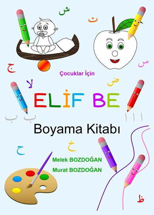 COCUKLAR ICIN ELIF BE - BOYAMA KITABI