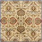 Caesar 1116 Hand Tufted Beige & Rust Wool Rug