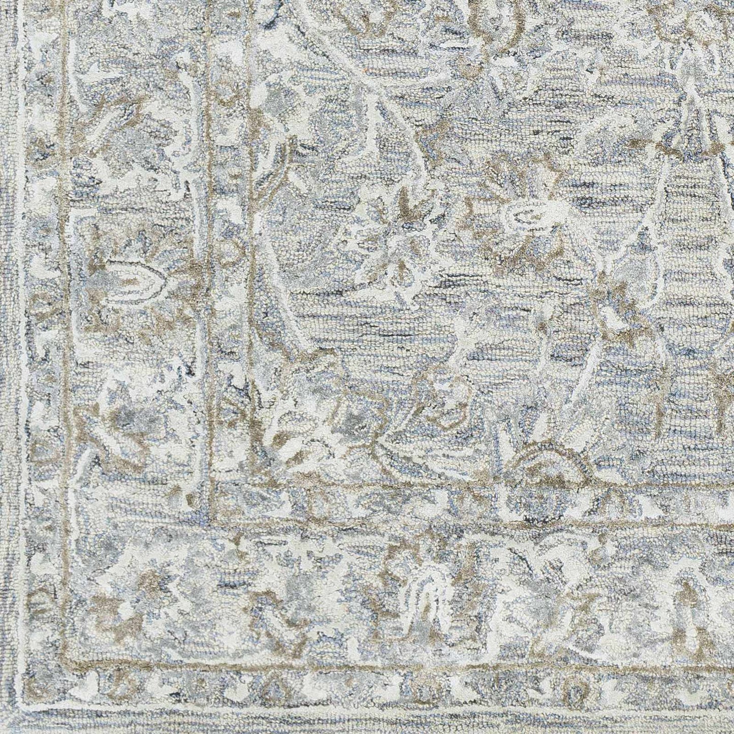 Eriline Wool & Faux Silk Rug