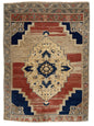 Exquisite handmade oushak rug 3'7''x5'