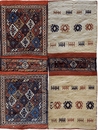 Exquisite Persian Qashqai Nomadic Vintage Khorjin ‘Saddle bag’