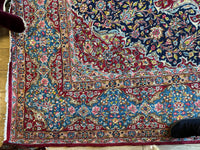 Exquisite Persian Vintage Medalian Rug 10 x 13