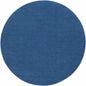Brockton Solid Blue Wool Rug