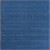 Brockton Solid Blue Wool Rug