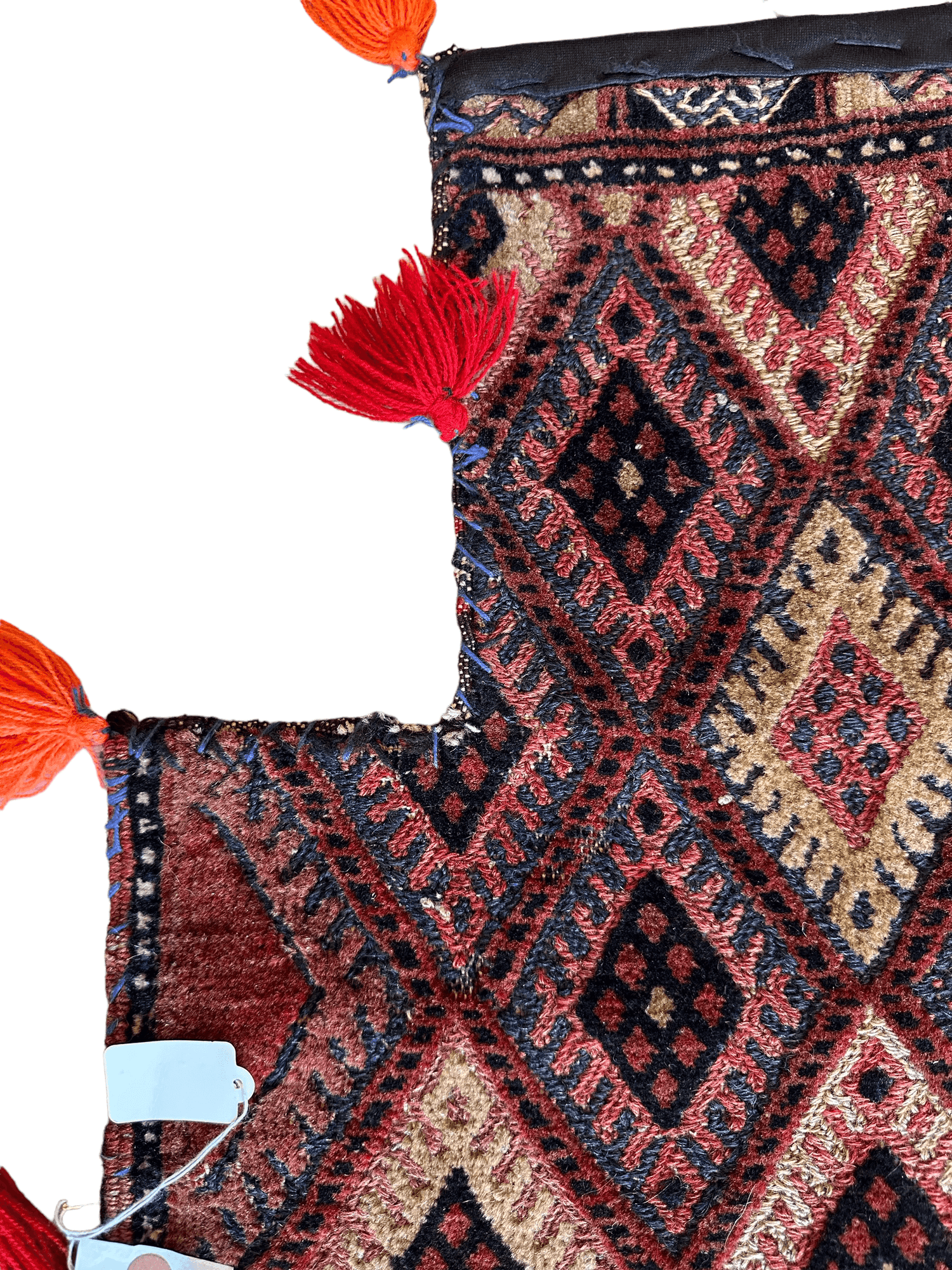 Güzel Vintage Dekoratif Baluch Tuz Torbası