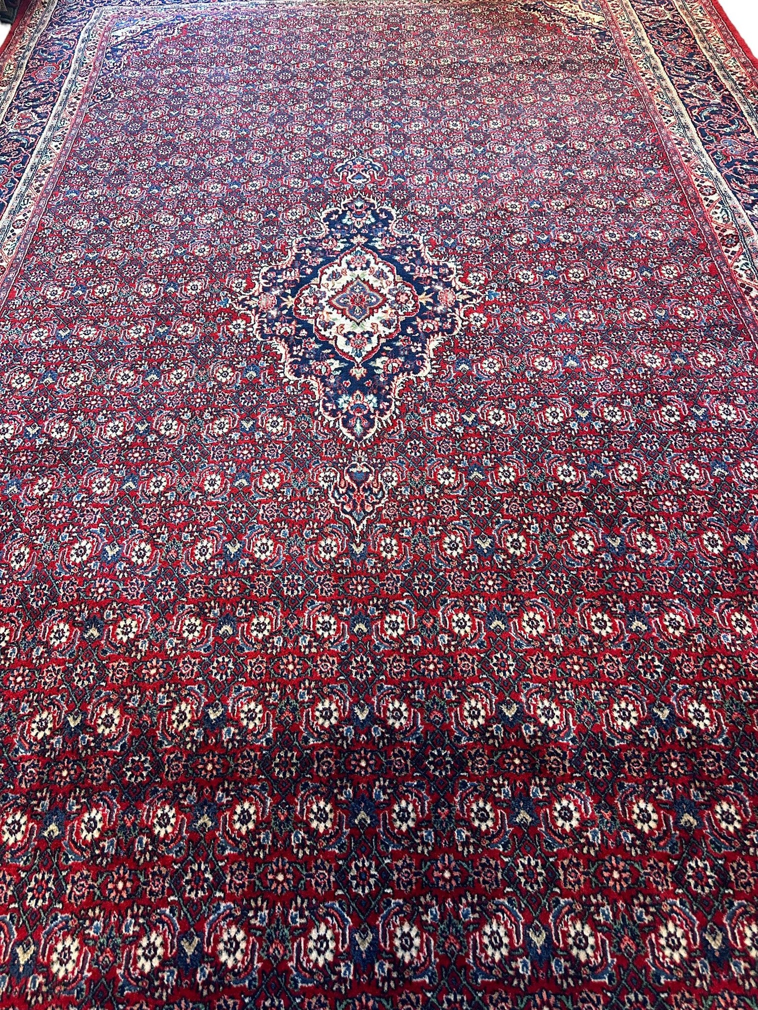 Fine Vintage Persian Mood Rug 8’7” x 14’1”