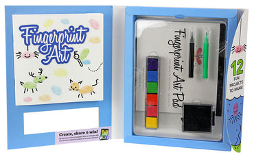 Let's Make:  Fingerprint Art