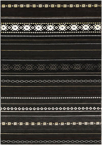 Fogertown Black Western Rug