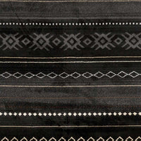 Fogertown Black Western Rug