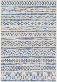 Novato Navy All Over Pattern Performance Rug