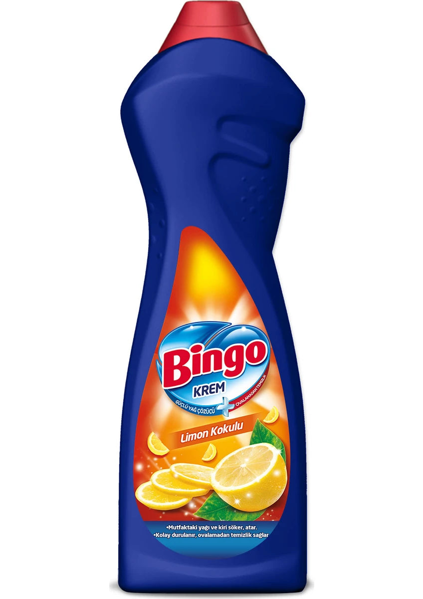 Bingo Cream Lemon 750Ml