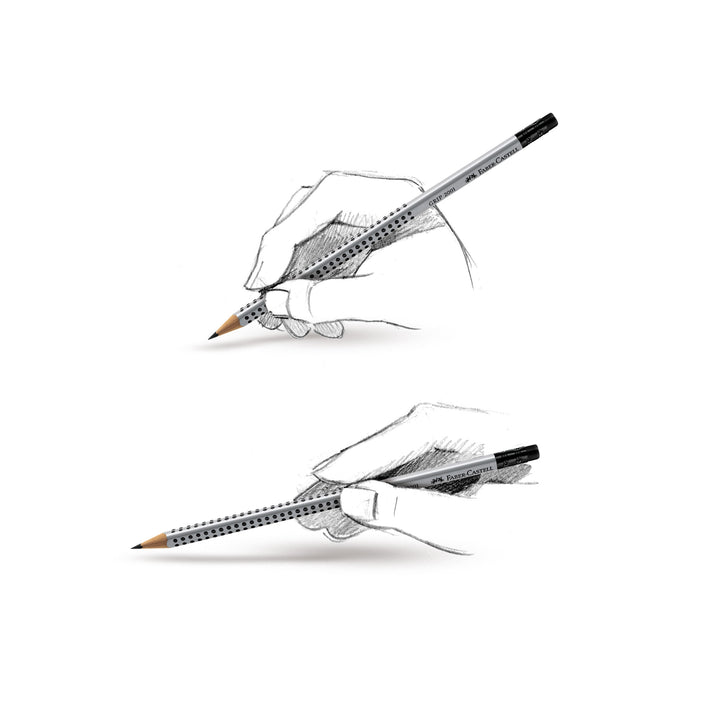 Faber-Castell Grip Writing EcoPencil with Eraser No.2 1/2(HB)