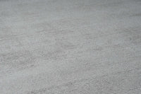 Brockton Solid Gray Wool Rug