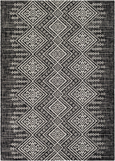 Frankville Black&White All Over Performance Rug
