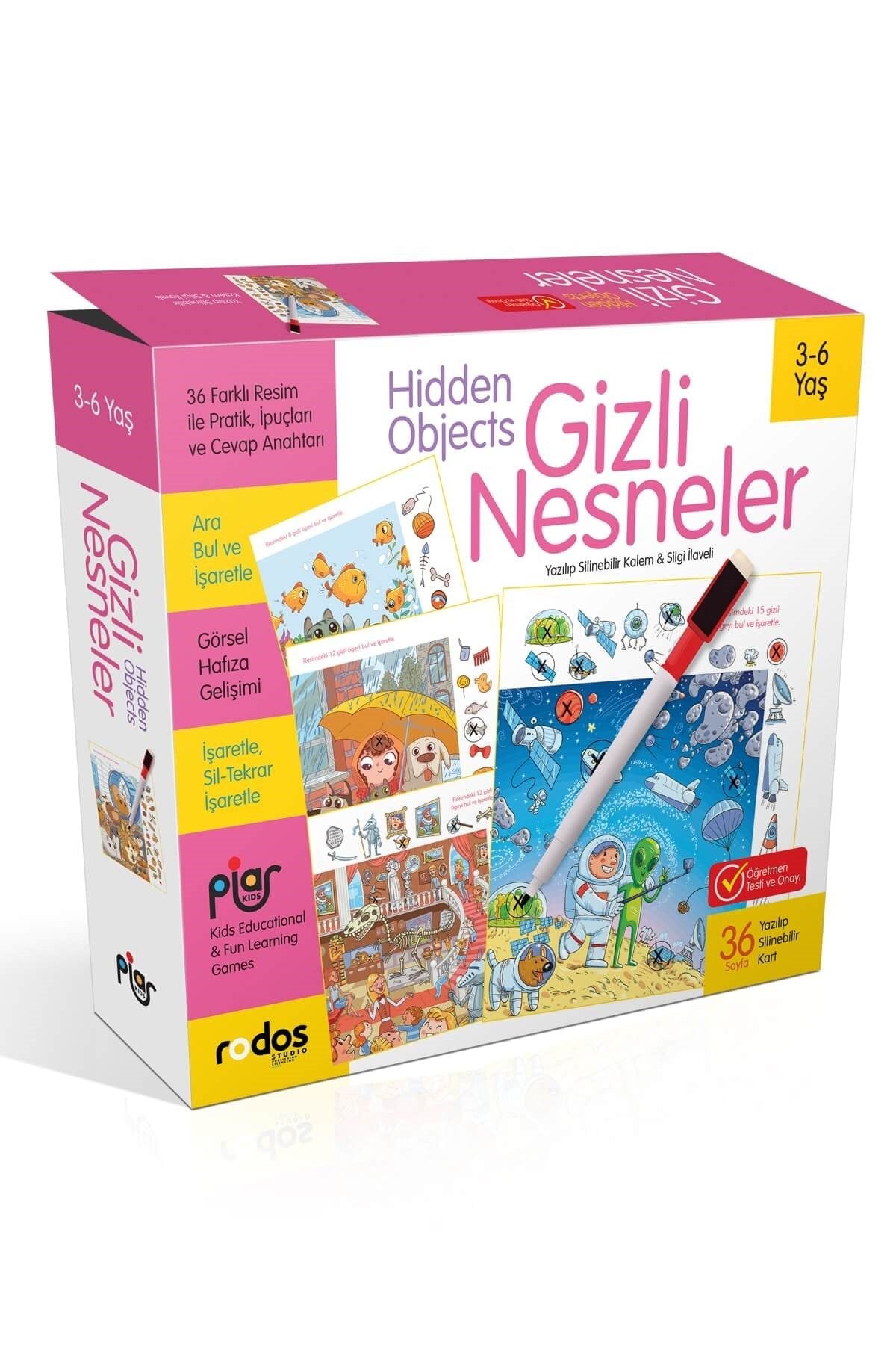 Gizli Nesneler-Hidden Objects / 3-6 Yaş