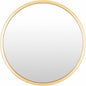 Guindarohan Gold Frame Round Mirror
