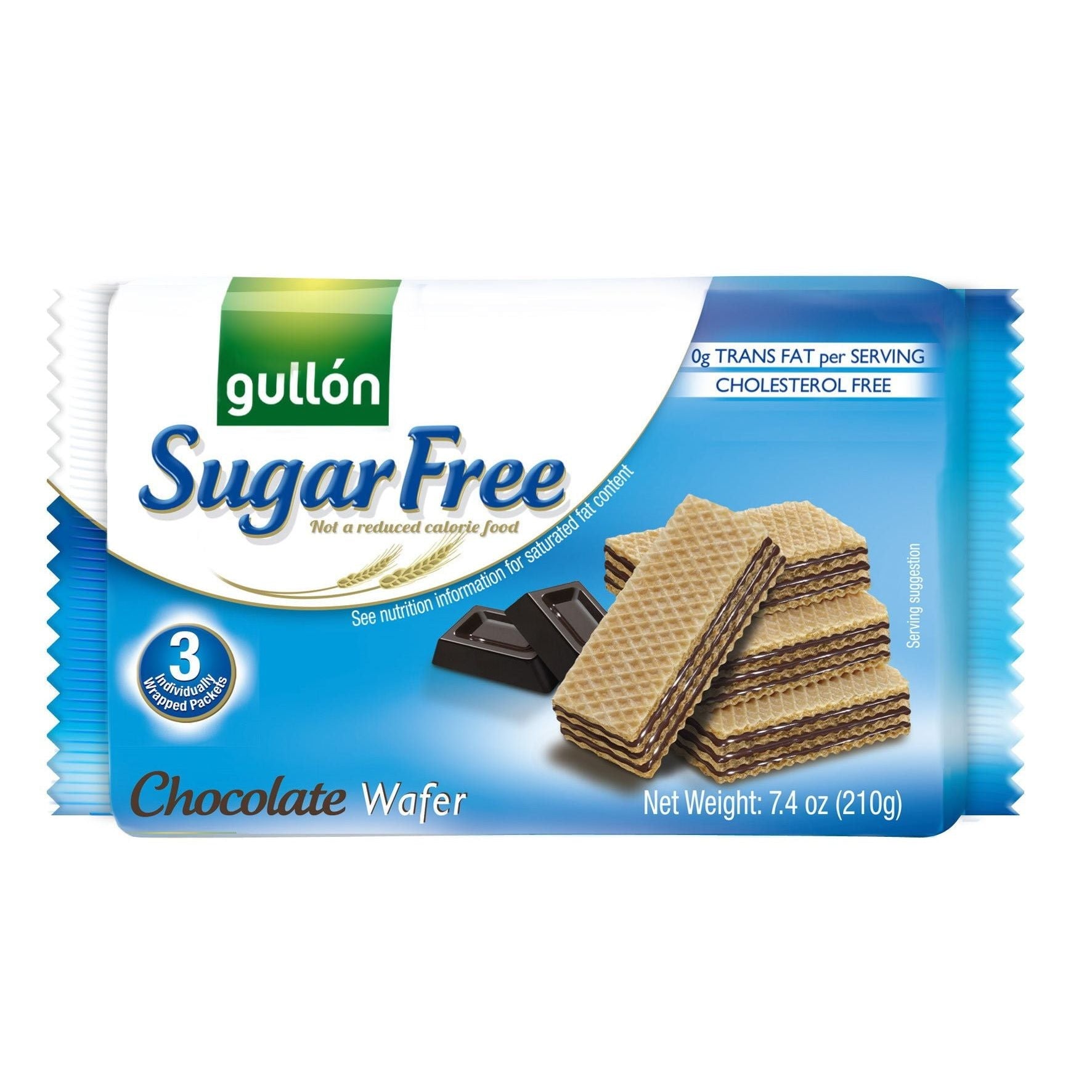 Gullon Wafer, Chocolate, Sugar Free