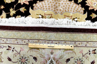 Hand-Knotted Pak-Ziegler Wool Rug – 8'7" x 11'7" – Traditional Design, Warm Earth Tones